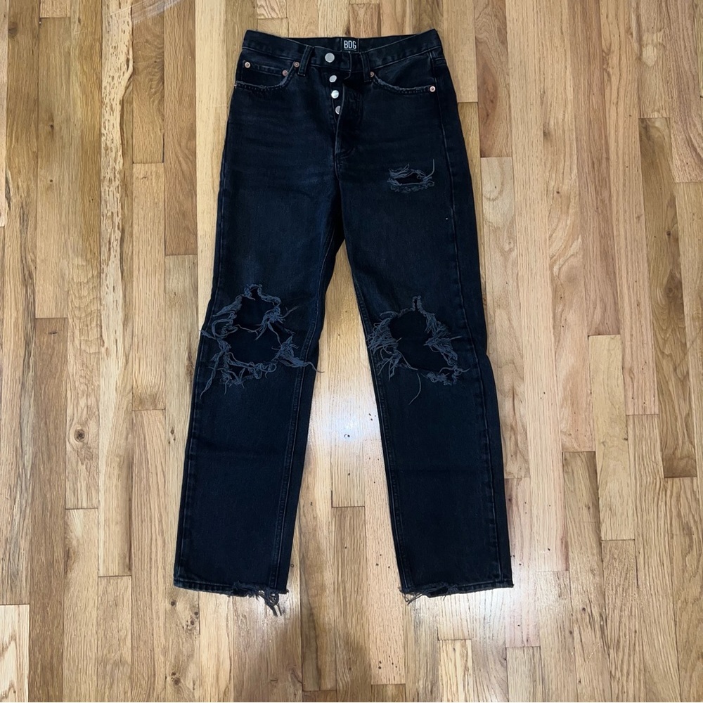 Urban Outfitters BDG Black Ripped Jeans